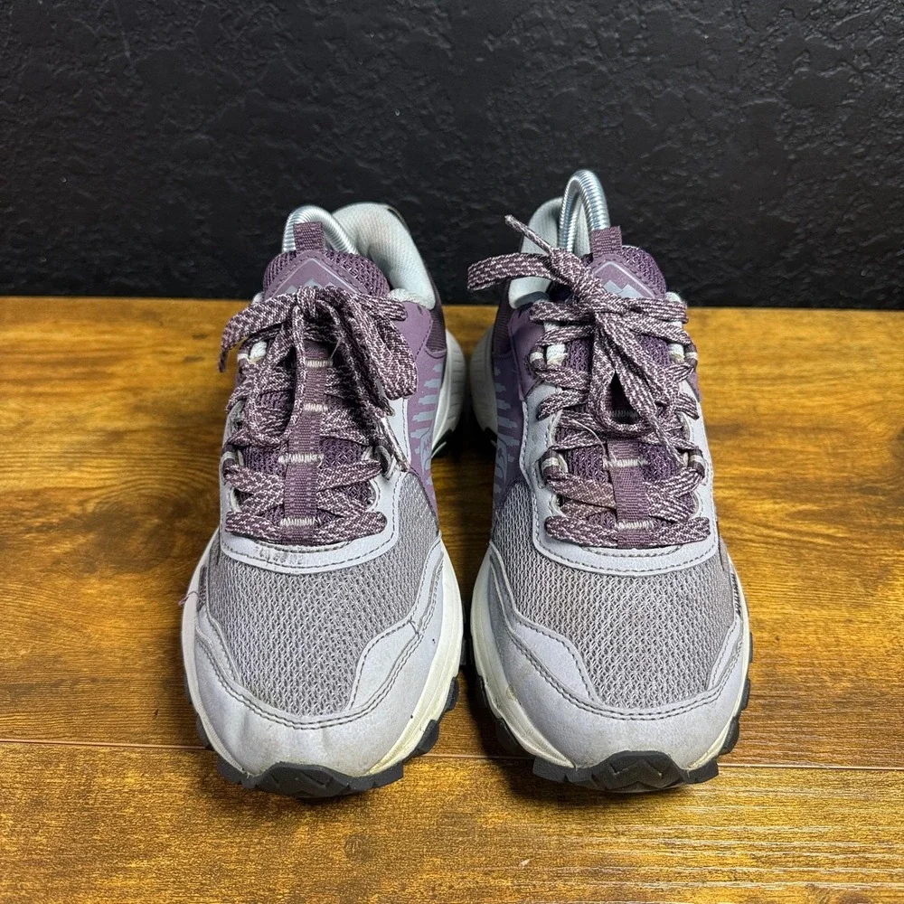 Saucony Excursion TR15 S10668-20 Purple Grey Mesh Trail Running Shoes Womens 6.5